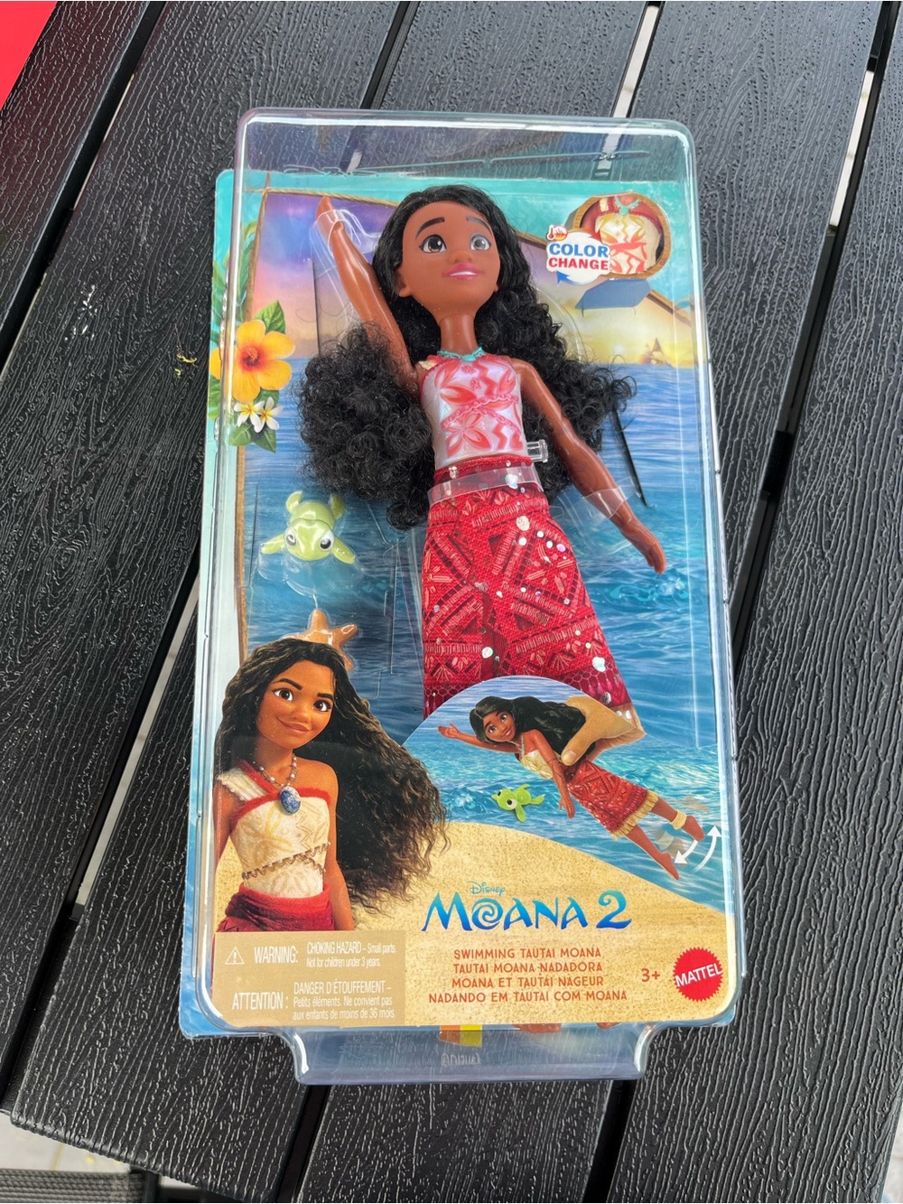 Mattel Moana 2 Doll in Red and White Outfit